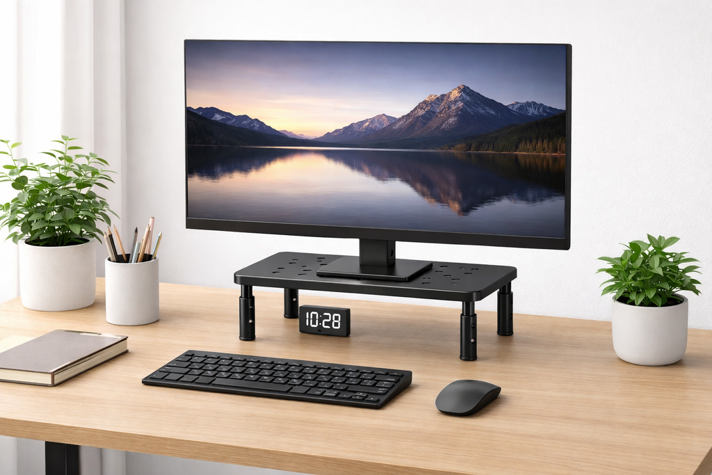 Support Écran Ergonomique surélevé Ervity