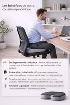 Coussin d'Assise Ergonomique Ervity