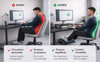Repose-pieds Ergonomique Ervity