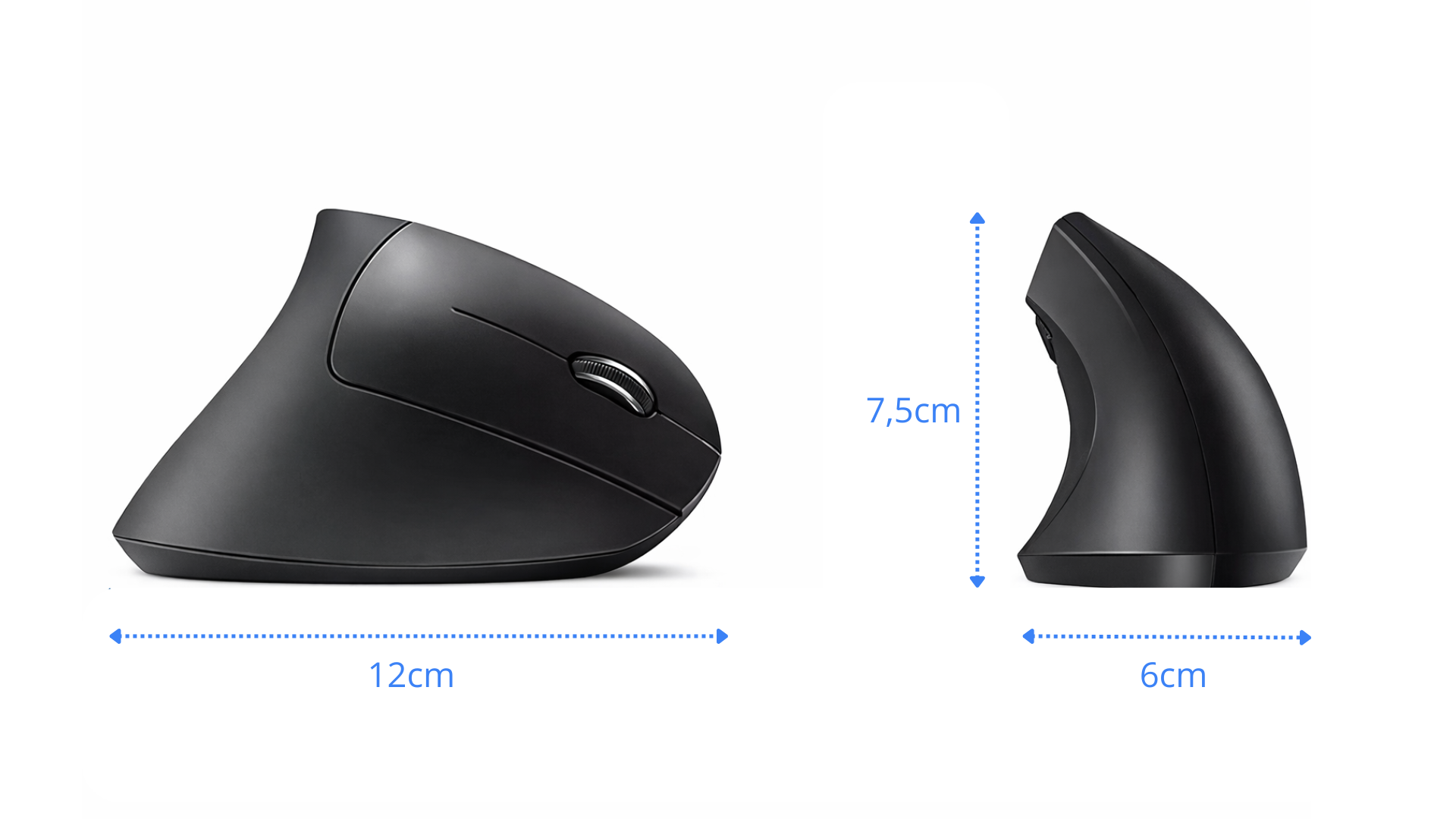 Souris Ergonomique Verticale sans fils Ervity