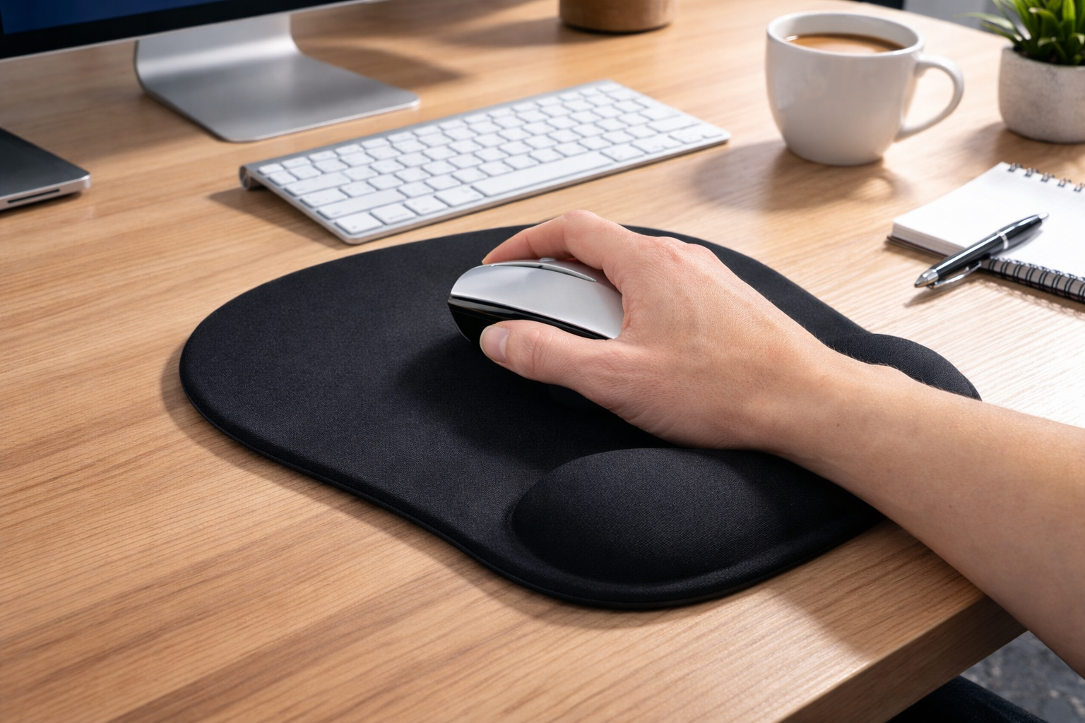 Tapis De Souris Ergonomique avec repose-poignet Ervity
